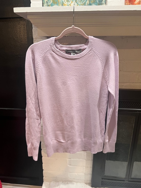 French Connection Sweaters - French Connection Light Lavender Crewneck Sweater